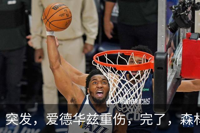 突发，爱德华兹重伤，完了，森林狼要崩溃了……