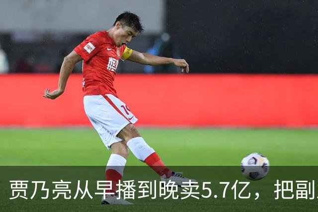 贾乃亮从早播到晚卖5.7亿，把副业干成了主业